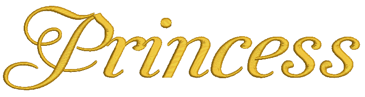 Princess Machine Embroidery Designs, instantly download - $1.35