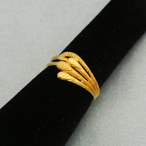 22 Karat Hallmark Strong Gold Charm Rings Size US 7.75 Niece Proposal Jewelry - £384.05 GBP