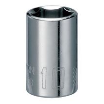 CRAFTSMAN Shallow Socket, Metric, 1/4-Inch Drive, 10mm, 6-Point (CMMT43508) - $7.95