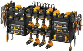 Cccei Black Large Tools Organizer Wall Mount Charging Station, 39 Inch Long - $90.92