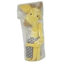 The Land Of Nod Yellow Baby Giraffe Not So Wild Bunch Stuffed Animal Plush Toy - £51.78 GBP
