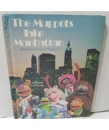 The Muppets Take Manhattan 1984 Hardcover Book Movie Storybook Illustrated  - £9.59 GBP