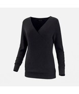 Harley-Davidson® Women&#39;s Sweater Crossover Wool Blend Black Size Medium - $818.43 MXN