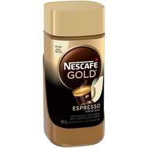 Nescafe Gold Espresso Instant Coffee 100g from Canada Free Shipping - $23.22