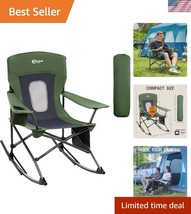 Mesh Back Portable Camping Rocker - Lightweight &amp; Strong for Outdoors, G... - $109.49