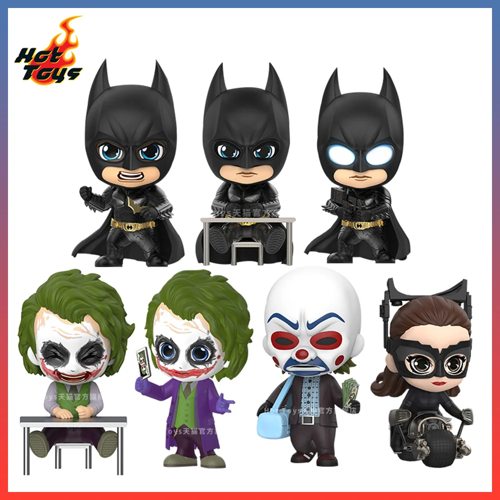 Original HotToys Batman Dark Knight Batman Joker Cat Girl COSBABY Anime Figure - £41.49 GBP+