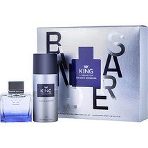 King Of Seduction By Antonio Banderas Edt Spray 3.4 Oz &amp; Deodorant Spray 5 Oz - £22.95 GBP