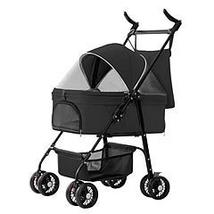 iMountek 4 Wheels Pet Stroller Foldable Carrier Strolling Cart  - $1,146.04 MXN