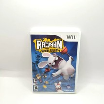 Rayman Raving Rabbids  (Nintendo Wii, 2006) CIB Complete In Box! - $3.82