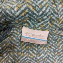 Columbia Arctic Air Half Zip Fleece XK1447 Womens Turquoise/Green Lightweight XS image 3