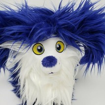 9&quot; Disney Jr Vampirina Blue &amp; White Fuzzy Wolfie Dog Stuffed Animal Plush Toy - £22.28 GBP