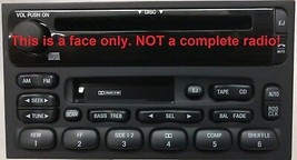Villager CD Cassette radio FACE. Have worn stereo buttons? Solve it w/ this part - £10.57 GBP