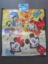Disney Mickey Mouse &amp; Friends Best Buds Fun Shopping Bag 13&quot; X 12&quot; X 6&quot; New - £6.83 GBP