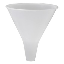 Hutzler Plastic Funnel, 32-Ounce Wide, Natural - £17.98 GBP