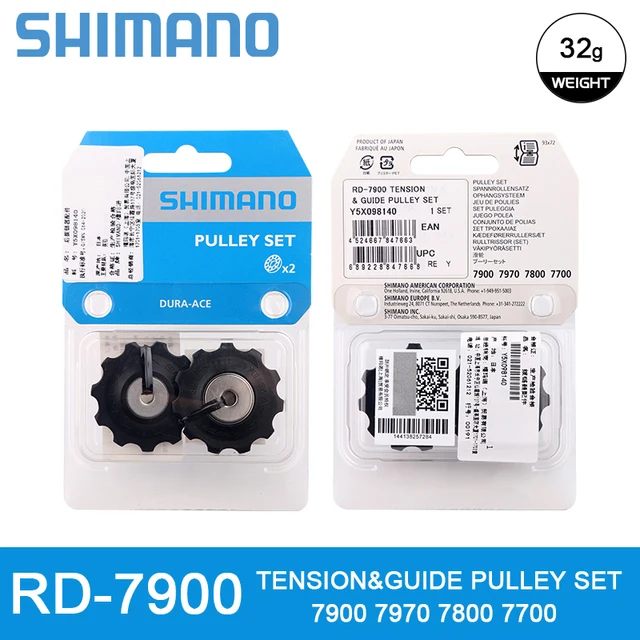 Shimano 11T Derailleur Guide Roller Bike Pulley Set Rear Derailleur Pull... - £104.15 GBP