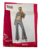 California Costume - Busted Adult Small Costume - Tie Top With Pants and... - $25.95