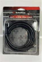 RadioShack 12ft. (3.65M) Coax Cable 1500017 - £6.33 GBP