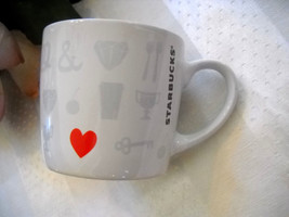 * Starbucks 7.8 oz Valentines Heart Key Crown Diamond Cherry Love Coffee... - $12.00