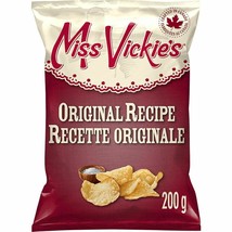 6 Bags of Miss Vickie's Original Recipe Potato Chips 200g Each- Free Shipping - £44.89 GBP