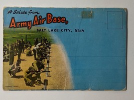 Circa Wwii, Army Air Force, Aaf, Army Air Base, Fold Out Pics, Vintage Ephemera - £7.89 GBP