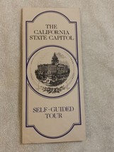 The California State C API Tol Self-Guided Tour Brochure Circa Mid 1980s Great - £5.55 GBP