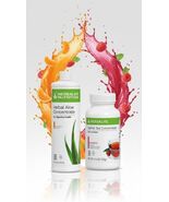 Herbalife Herbal Tea Concentrate Raspberry 3.6Oz &amp; Mandarin Aloe Pint Ex... - $92.07