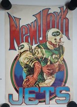 New York Jets Poster 1970 NFL Properties - $19.79