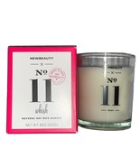 Whish x NewBeauty Soy Wax Candle 8 oz No 11 Natural Hand Poured New Beauty - £10.81 GBP