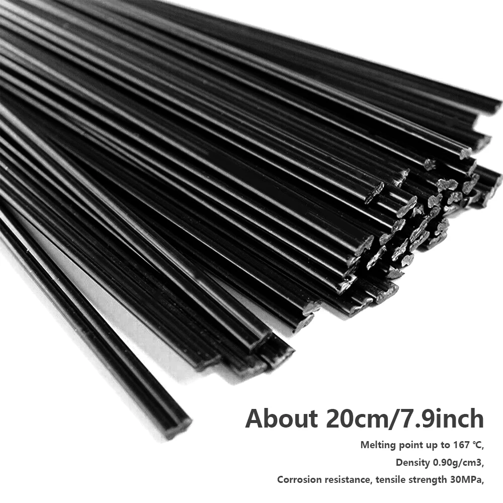 40pcs 200mm Welding Rods Plastic Black Solde Strips Polypropylene Solder... - £104.53 GBP