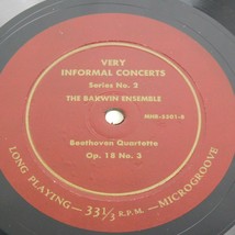 Very Informal Concerts Series No 2 Bakwin Ensemble Vinyl Mozart Haydn Wm Kroll - £114.66 GBP