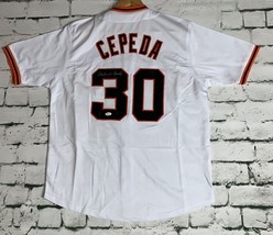 Orlando Cepeda Signed Autographed San Francisco Giants Baseball Jersey -... - $99.99