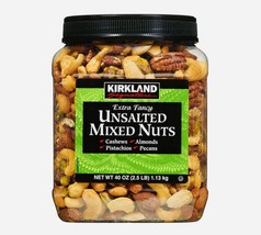 Kirkland Unsalted Extra Fancy Mixed Nuts, 2.5 lbs. - $22.65