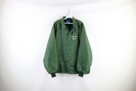 Vintage 70s Streetwear Mens Size XL Fleece Lined Coach Coaches Jacket Gr... - £47.55 GBP