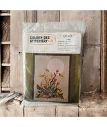 NWT Cross Stitch Kit #1003 14&quot;x18&quot; Golden Bee Stichery &quot;Quail&quot; bird floral - $35.03 CAD