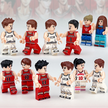 12Pcs Slam Dunk Minifigure SHOHOKU vs. Akita SANNOH Basketball Player Mini Block - $21.69