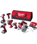 A 5-Tool Lithium-Ion Cordless Combo Kit From Milwaukee, Model Number M18. - £511.93 GBP
