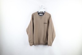 Vintage 90s Perry Ellis Mens Large Faded Spell Out Crewneck Sweatshirt B... - £33.40 GBP