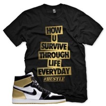 New Hustle T Shirt For J1 Retro 1 High Og Gold Top 3 Nrg Complex Con - £18.17 GBP+