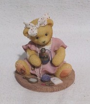 Cherished Teddies 1998 Avon Exclusive Bear Figurine (Used) - £8.31 GBP