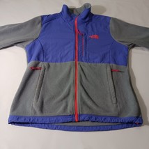 The North Face ANLP Women Gray & Purple Denali Fleece Polartec Full Zip Jacket M image 10