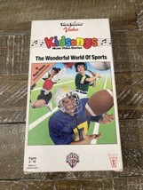 Kidsongs The Wonderful World Of Sports VHS - $87.88