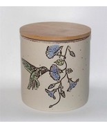 Inhomestylez Embossed Hummingbird Flowers Speckled Matte Finish 5-1/4&quot; C... - $41.14 CAD