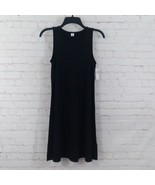Old Navy Dress Womens Small Black Sleeveless Tank Dress Stretch Rayon Ca... - £19.74 GBP