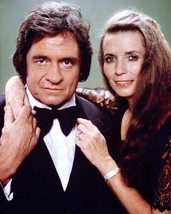 Johnny Cash in tuxedo portrait with June Carter Cash 1978 24x30 inch poster - £23.88 GBP