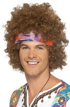 1960&#39;s Hippy Afro Adult Wig Set - £33.80 GBP