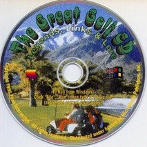 The Great Golf CD - Legends,Links &amp; Lore (PC-CD, 1995) Windows -NEW CD in SLEEVE - $3.98