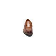 Stacy Adams Marlowe Algonquin Moc Toe Penny Slip On Cognac Leather 25550-221 image 7