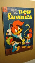New Funnies 218 *Nice Copy* Woody Woodpecker Dell Comics 1955 Walter Lantz - £5.50 GBP