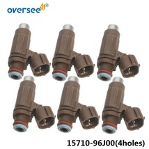 6Pcs 15710-96J00 Fuel Injector Nozzle For SUZUKI Outboard F150 200 225 2... - £188.33 GBP