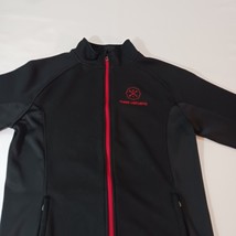 VTG Spyder CHRIS LOCURTO Men's L Black Full-Zip Embroidered Logo Fleece Jacket image 6